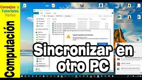 Cómo sincronizar archivos de una computadora en otra usando Google Sync