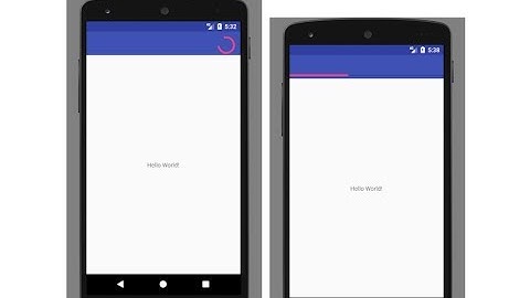 Add ProgressBar in android.support.v7.widget.Toolbar