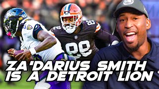 Detroit Lions have Officially Acquired Za'Darius Smith!