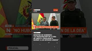 Ministro de Gobierno: "La participación de la DEA se limitó a trasladar a Marset a los Estados Unido