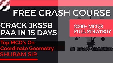 Day-4 || Coordinate Geometry  (Part-2) || Top Questions||15 Days Crash Course by Shubam Verma Sir