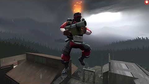 TF2 Unusual Combo - Lunar Lights + Moth Plague (Red)