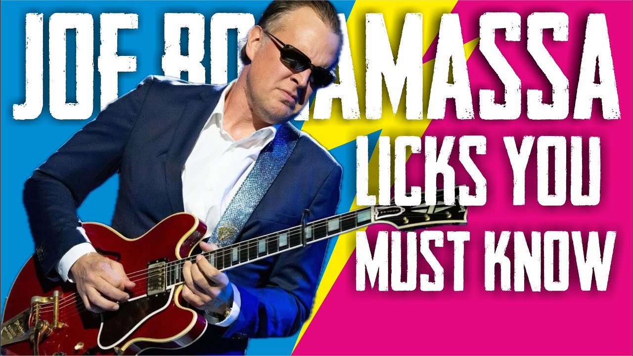 JOE BONAMASSA SIGNATURE LICKS | Epic Solo Guitar Lesson JOE BONAMASSA SIGNATURE LICKS | Epic Solo Guitar Lesson