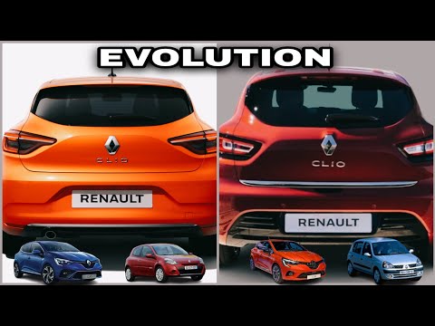 Renault clio evolution 1990 - 2022