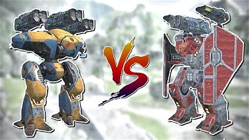 [WR] New Titan SHARANGA VS Arthur | Grom Squall | War Robots Test Server Gameplay