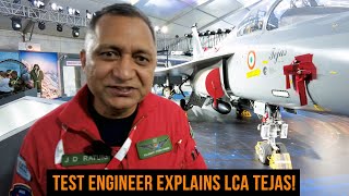 LCA Tejas Test Engineer Explains Swadeshi Fighter Jets Features & Operational Capabilities!