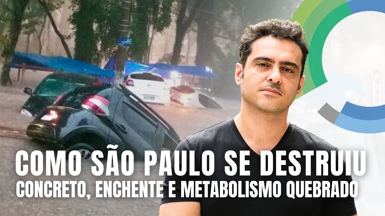 Por que São Paulo alaga e esquenta? A cidade projetada contra si mesma
