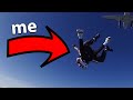 i went skydiving