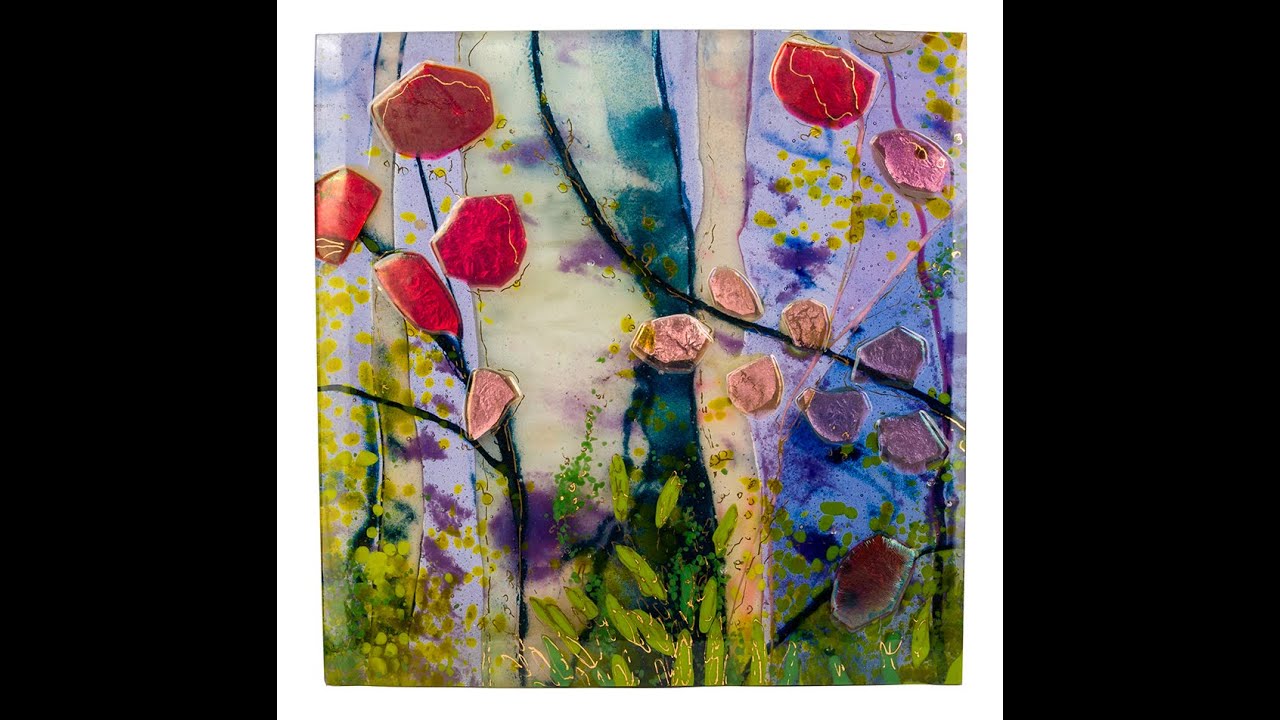 Construction of a Fused Glass Panel by Alice Benvie Gebhart