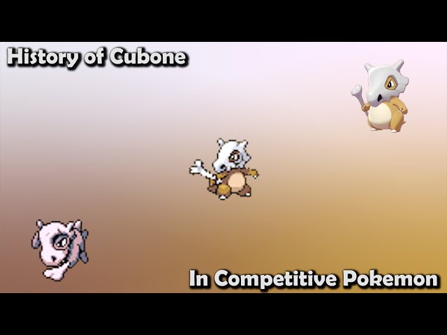 Cubone Evolution Chart