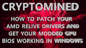 How to Patch AMD ReLive Drivers and Get Your GPU with Modded BIOS Working in Windows