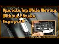 986 Boxster Top Stuck - E Brake Switch Bypass Hack - Free 5 Min Fix