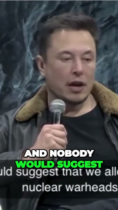 Elon Musk - Mark my words, AI is far more dangerous than nukes. #