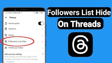 How To Hide Followers List On Threads | Followers List Hide On Instagram Threads |