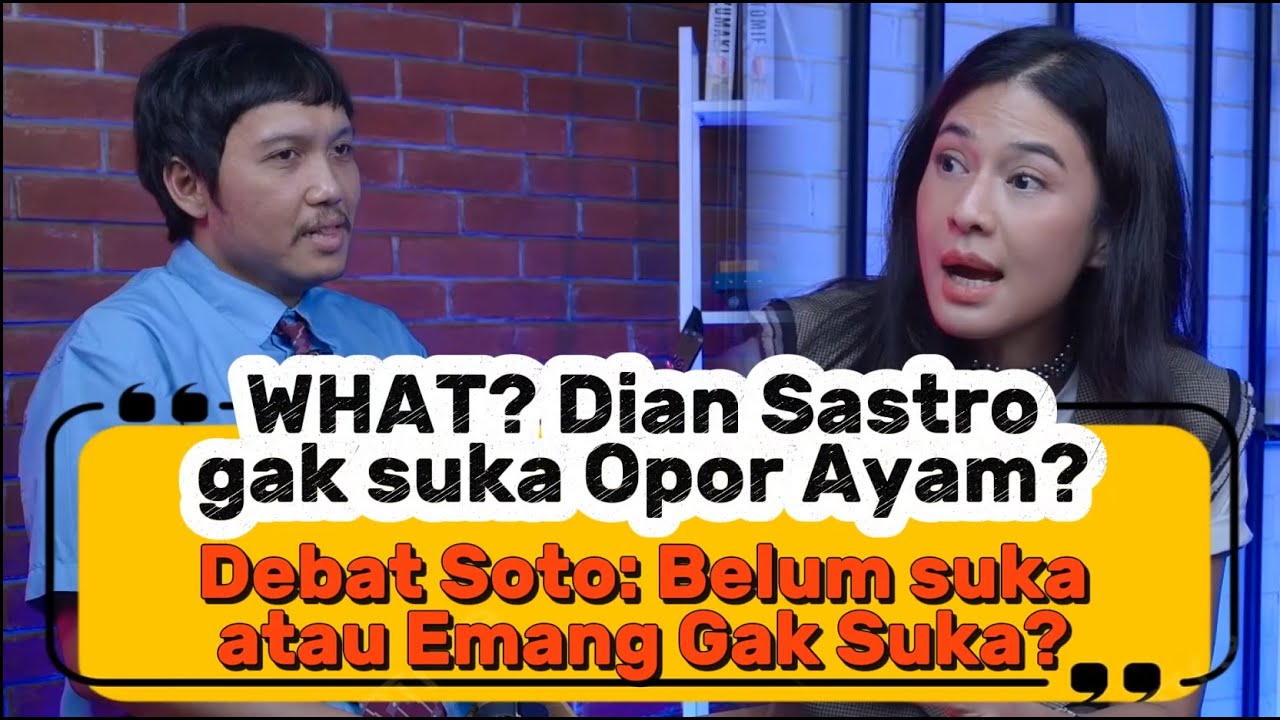 Debat Soto & Opor: Dian Sastro Gak Suka Opor Ayam?! Simak Alasannya