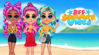 BFF Summer Vibes - Princess Dress Up Game screenshot 2