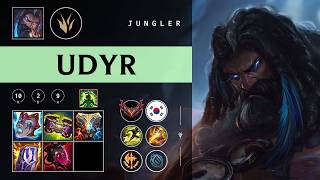 Udyr Jungle vs Shyvana - KR Grandmaster Patch 26.06