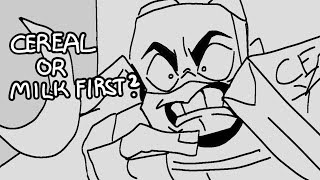 Cereal or Milk First? || ROTTMNT Animatic ||