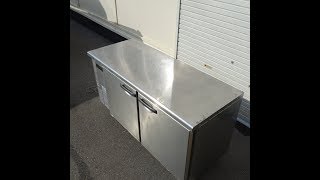 ホシザキ　台下冷蔵庫②　2枚扉