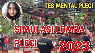 Tes mental pleci anda, simulasi lomba pleci full tembakan