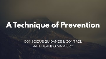 CGC #103:  A Technique of Prevention – Initial Alexander Technique