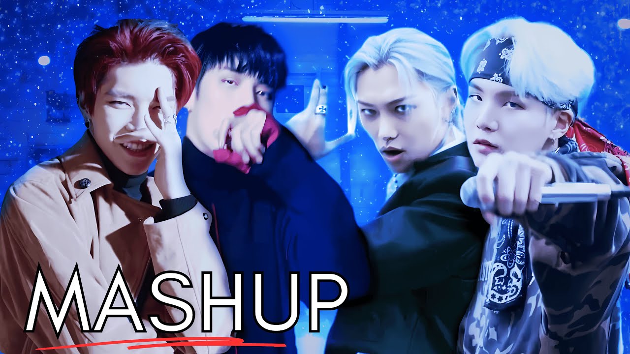 CHK CHK BOOM / BOSS / DRAMARAMA / MIC DROP / FIRE - STRAY KIDS & NCT U & MONSTA X & BTS (ft. KDA)