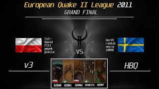 QUAKE 2 | EuroQ2L #14 GRAND FINAL | v3 vs HBQ | FULL MATCH - Multi POV