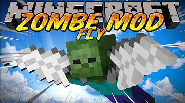 Minecraft Zombe Mod Pack - Fly Mod Review