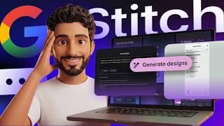 How to Use Google Stitch to Create UI Designs - Full Tutorial for Beginners