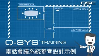 Q-SYS Training - The Conferencing Default Design Part A (Chinese)