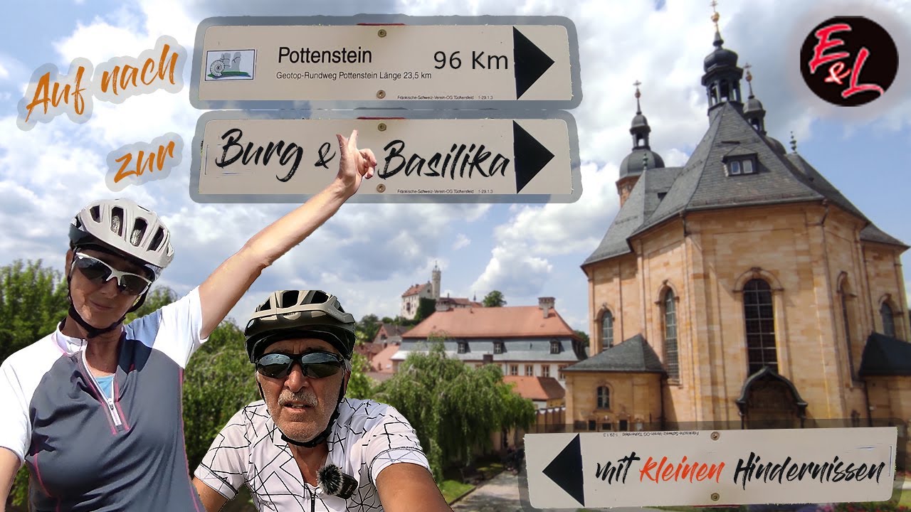 Entlang der Wiesent nach Pottenstein und Gössweinstein #cube #e-bike #Fränkische Schweiz