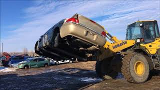 Car Crushing with EZ Crusher