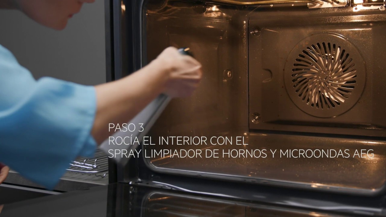 Inconveniencia En contra Anfibio Cómo limpiar tu horno AEG de forma manual | Consejos de uso AEG - YouTube