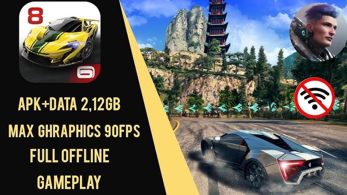 ASPHALT 9: LEGENDS v1.1.0e Versão Extendida Full OFFLINE GAMEPLAY