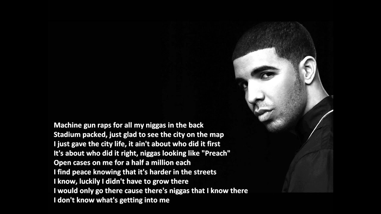 Drake - Wu Tang Forever, Lyrics on Screen - YouTube