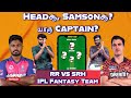 Rr vs srh fantasy 11 prediction  oneindia howzat