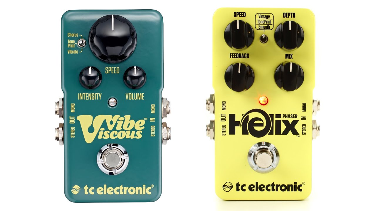 TC Electronic Helix Phaser and Viscous Vibe Review by Sweetwater