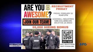 Happening in Fulton: Fulton County Sheriff Recruitment Drive