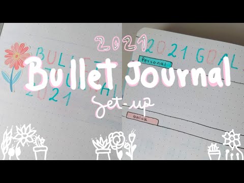 📖✅2021 Bullet Journal Set up/ Bullet Journal 2021📝✍