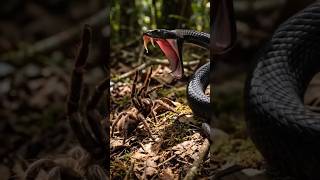 Black Mamba – Africa’s Fastest & Deadliest Snake 😳🐍 #animals #animalfacts #wildlife