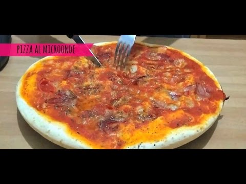 Pizza al Microonde | Ricetta - SugarDany89 - YouTube