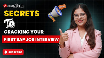 Secrets to Cracking Your First SAP Job Interview | ZaranTech