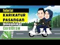 Download Lagu Tutorial Karikatur Pasangan Menggunakan CorelDraw
