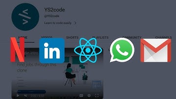 Building React JS projects | Netflix, WhatsApp, LinkedIn, Gmail | Full stack | Firebase, Material UI