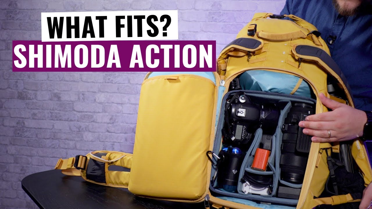Shimoda Action X30 V2: What fits in the backpack? - YouTube