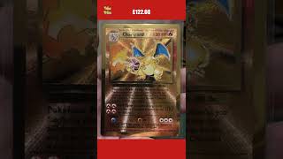 Charizard 4/102 Gold Metal Pokemon Card Celebrations UPC 25th Anniversary #1A
