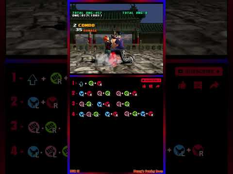Tekken 3 - King 4 Multi-Throw Combo