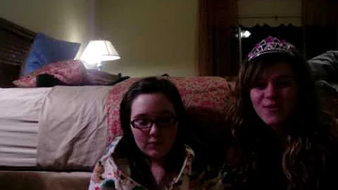 Haley Williams and Jennie Saunders doing Dane Cook
