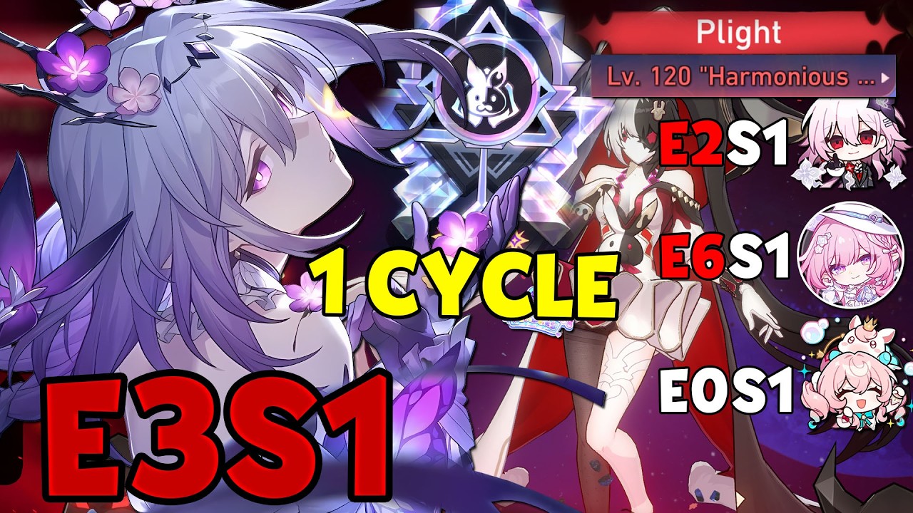 E3S1 Castorice x E6S1 Cyrene l 120 LVL PLIGHT 4.0 Anomaly Arbitration