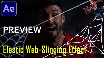 Preview - After Effects Tutorial: Make a Realistic, Elastic Spider Web